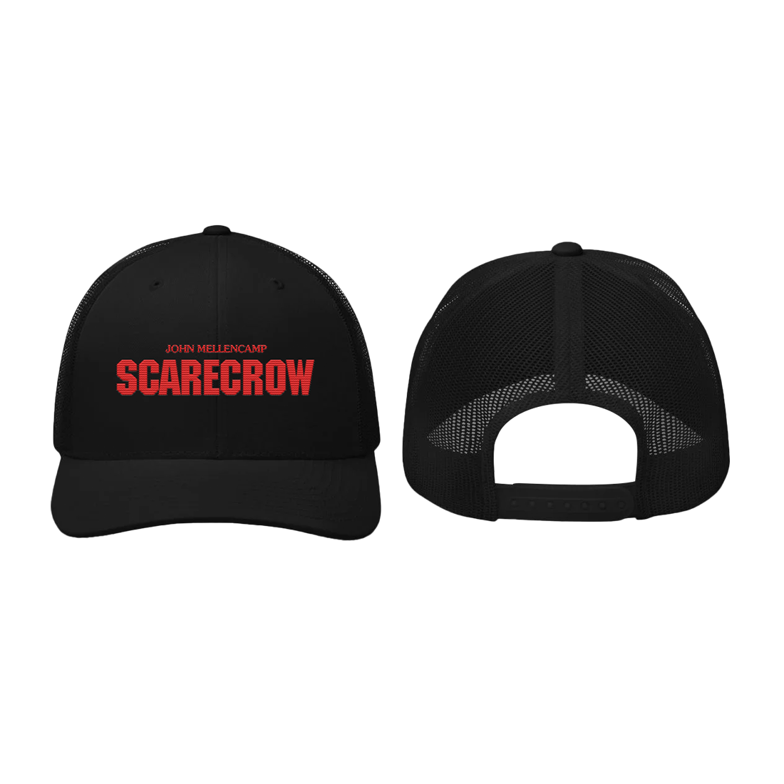 Scarecrow 40th Anniversary Trucker Hat Front and Back